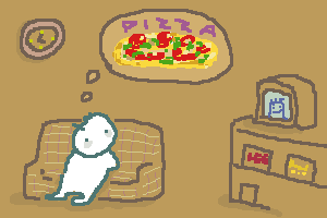 ピザ大好き