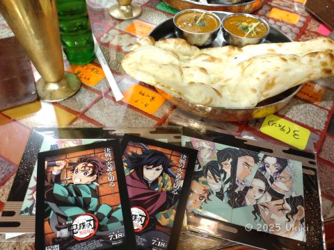 タージマハールでカレー