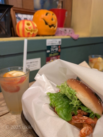 フレッシュネスバーガーでハロウィーン