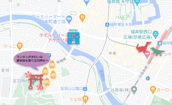 福井地図
