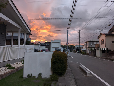 朝焼け