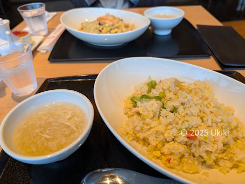 南国酒家でチャーハン